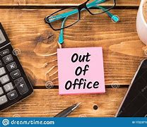 Image result for Pink Out of the Office Sign