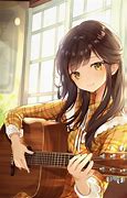 Image result for Anime Girl Playing Instrument