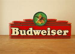 Image result for Wooden Budweiser Sign