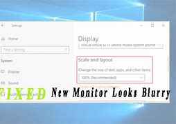 Image result for Monitor Blur
