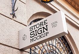 Image result for Store Sign Mockup Free