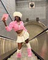 Image result for Aliyah WWE Pink Outfit