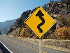 Image result for Winding Road Sign