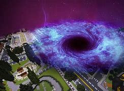 Image result for Black Hole in Minecraft