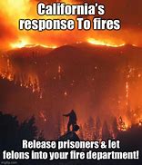 Image result for California Fire Meme