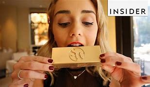 Image result for Chocolate Bar with 24 Karat Gold