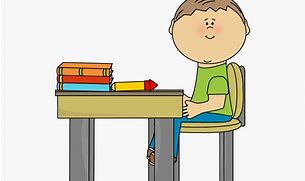 Image result for Sit at Desk Clip Art