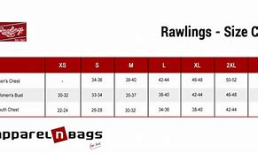 Image result for Rawlings Baseball Pants Size Chart