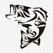Image result for Bass Fish Silhouette SVG