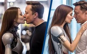 Image result for Ai Girlfriend of Dancing with Elon Musk
