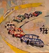 Image result for NASCAR Paintings for Wall