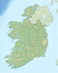 Image result for Relief Map of Ireland