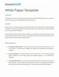 Image result for White Paper Template