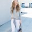Image result for Outfits with White Pants