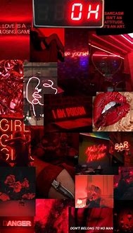 Image result for Edgy Red Aesthetic Background