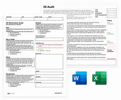 Image result for 5S Audit Checklist Template Free Download