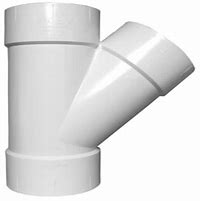 Image result for PVC Y Connector 4 inch