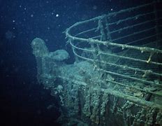 Image result for Real Sunken Titanic