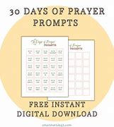 Image result for Looking for a 30-Day Prayer Outline