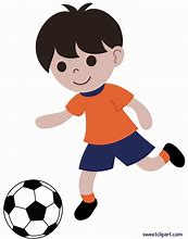Image result for Kids Soccer Clip Art