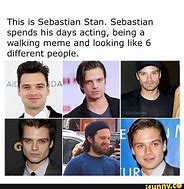 Image result for Sebastian Stan Memes