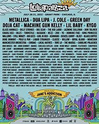 Image result for Lollapalooza Past Line Up