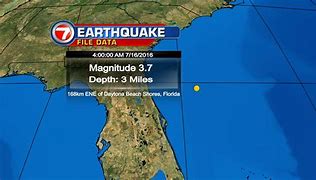 Image result for Florida Earthquake