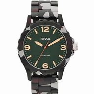 Image result for Fossil Green Analog Watch