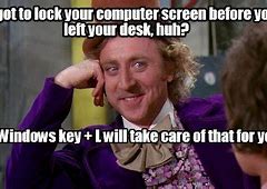 Image result for Laptop Lock Screen Meme