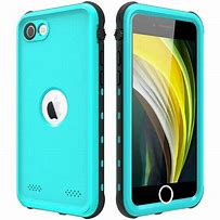 Image result for Cover iPhone SE 2020 Blue Wood