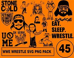 Image result for WWE Wrestling Silhouette SVG