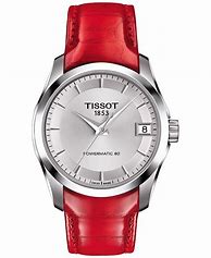 Image result for Tissot Leather Watch