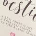 Image result for Bestie Birthday Card