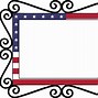Image result for American Flag Frame SVG