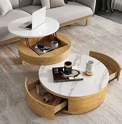Image result for Coffee Table with Hidden Stove Top