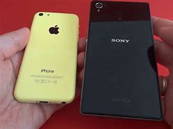Image result for iPhone 5C vs Sony Xperia Z1