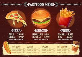 Image result for Fast Food Cartoon Icon