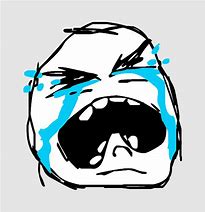 Image result for Rage Comic Crying Meme