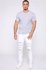 Image result for Ripped Jeans Fashion Nova Men