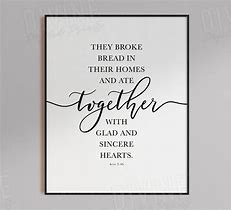 Image result for Breaking Bread Togther