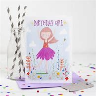 Image result for Whimsical Girl Birthday Cards