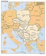Image result for Map of East Europe