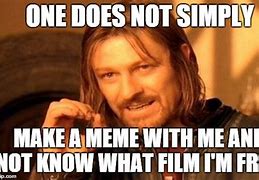 Image result for One Does Not Simply Dip Meme