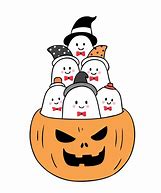 Image result for Cartoon Ghost Pumpkin Halloween