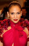 Image result for Jennifer Lopez Red Lipstick