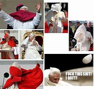 Image result for Pope Meme Cloak