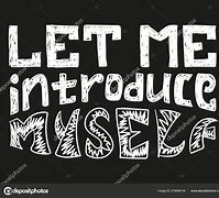 Image result for Let Me Introduce My Self Sticker