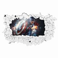 Image result for Sticker 3D Captain America