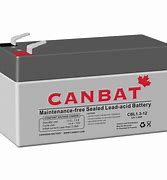 Image result for 12V 1.3Ah Battery