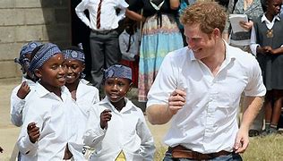 Image result for Prince Harry's African Kids